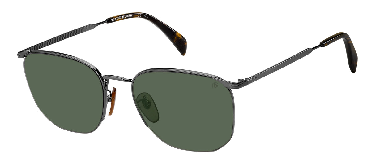David Beckham DB 7030/S Dark Havana Brown/ Blue Lens