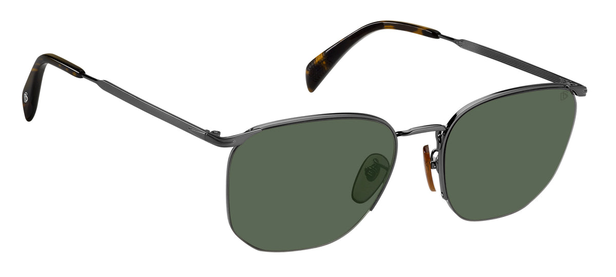 David Beckham DB 7030/S Dark Havana Brown/ Blue Lens