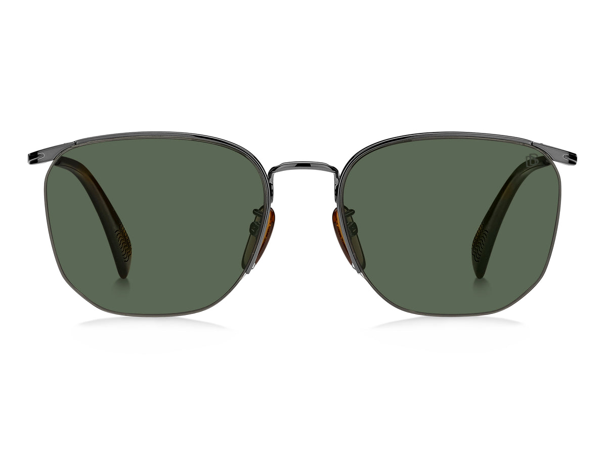 David Beckham DB 7030/S Dark Havana Brown/ Blue Lens
