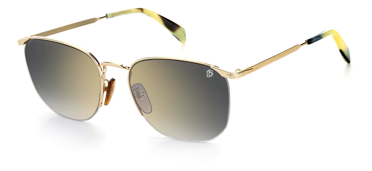 David Beckham DB 7030/S Dark Havana Brown/ Blue Lens
