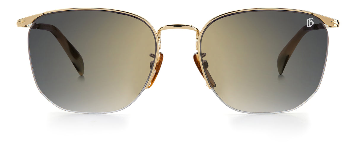 David Beckham DB 7030/S Dark Havana Brown/ Blue Lens