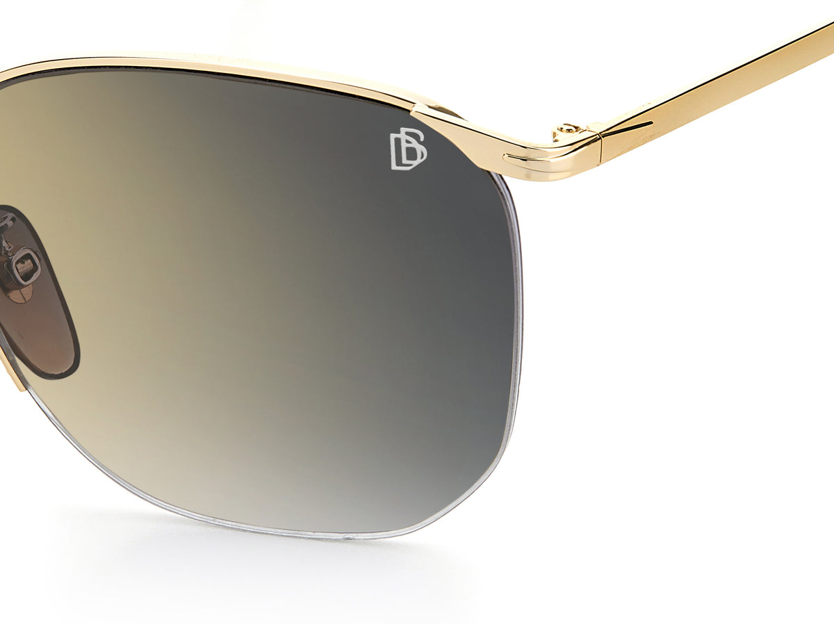David Beckham DB 7030/S Dark Havana Brown/ Blue Lens