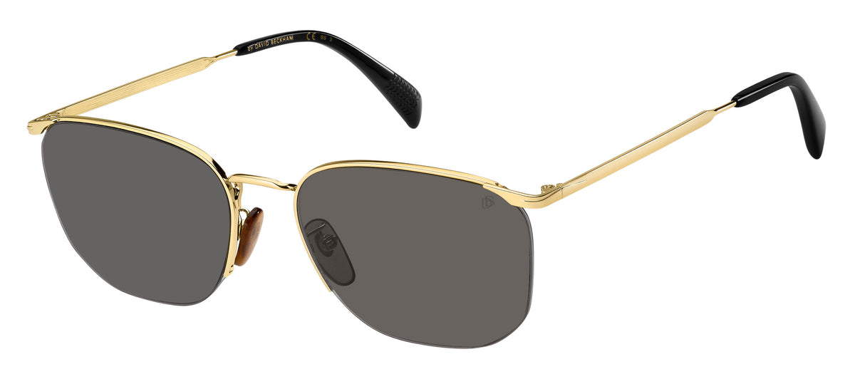 David Beckham DB 7030/S Dark Havana Brown/ Blue Lens