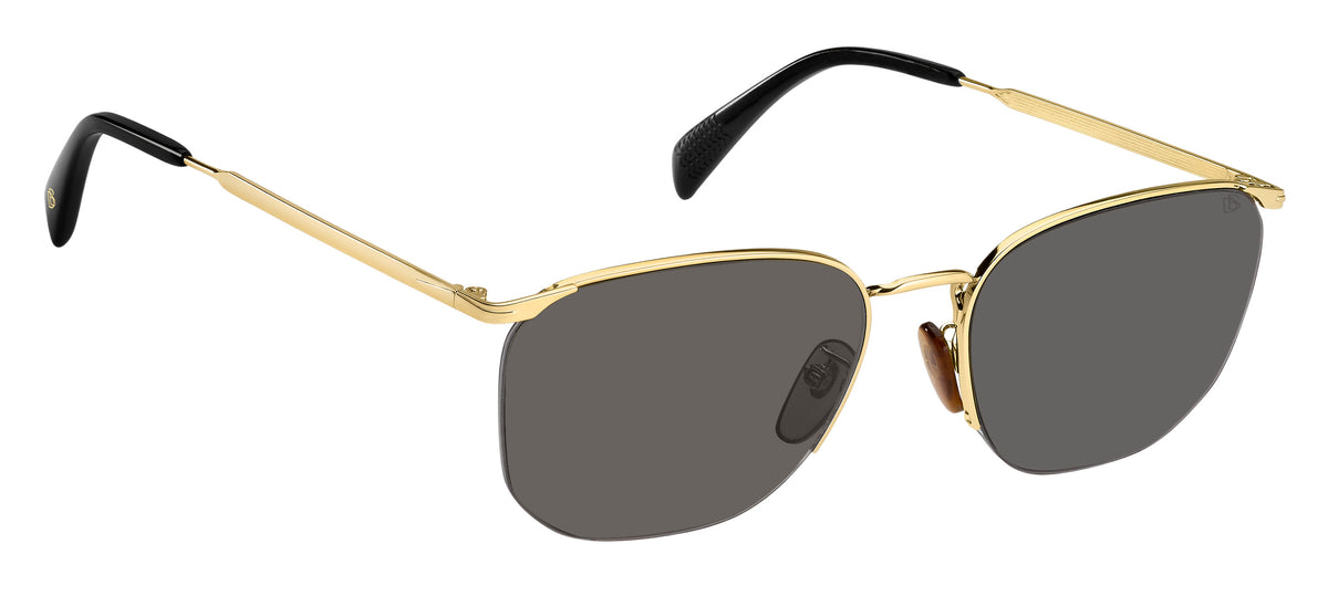 David Beckham DB 7030/S Dark Havana Brown/ Blue Lens