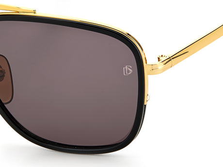 David Beckham DB 7039/F/S Black Gold/ Dark Blue