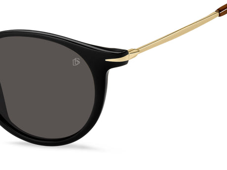 David Beckham DB 1032/F/S Black Gold/ Dark Grey