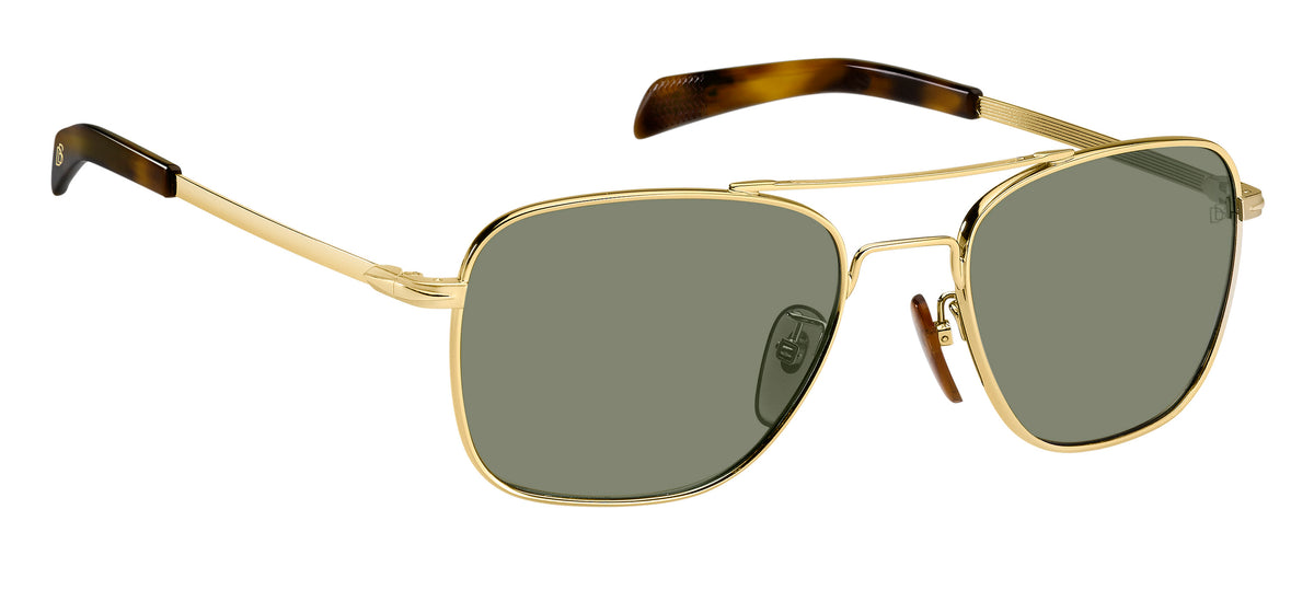 David Beckham DB 7019/S Gold Havana/ Green Lens