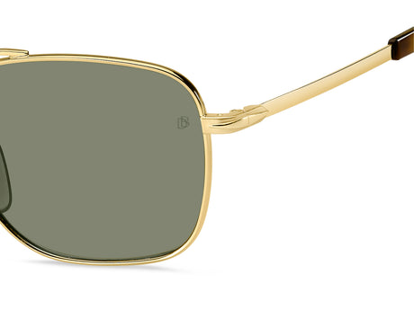 David Beckham DB 7019/S Gold Havana/ Green Lens