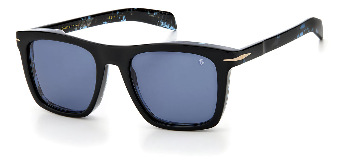 David Beckham DB 7000/S Black Havana Blue/ Blue