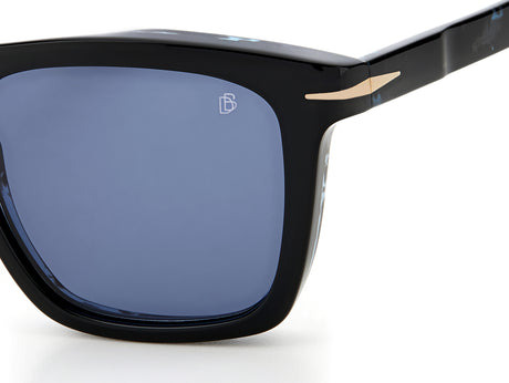 David Beckham DB 7000/S Black Havana Blue/ Blue