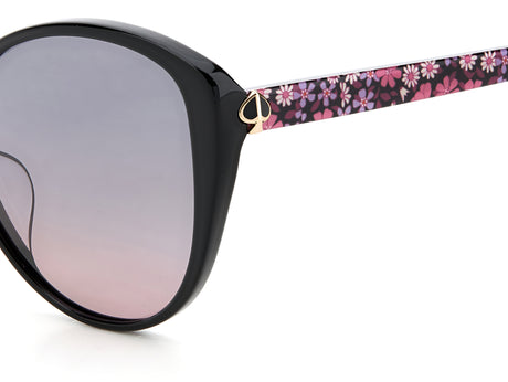 Kate Spade Everly/F/S 203583 Black/ Grey Shaded Pink Polarized