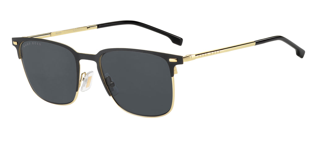 Hugo Boss BOSS 1019/S Matte Black Gold/ Grey 54 / Plastic / Metal