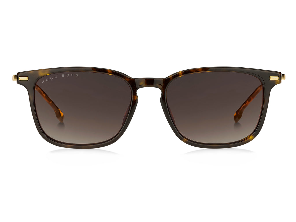 BOSS 0665/N/S Havana Gold/ Brown Shaded 57 / Polyester / Optyl