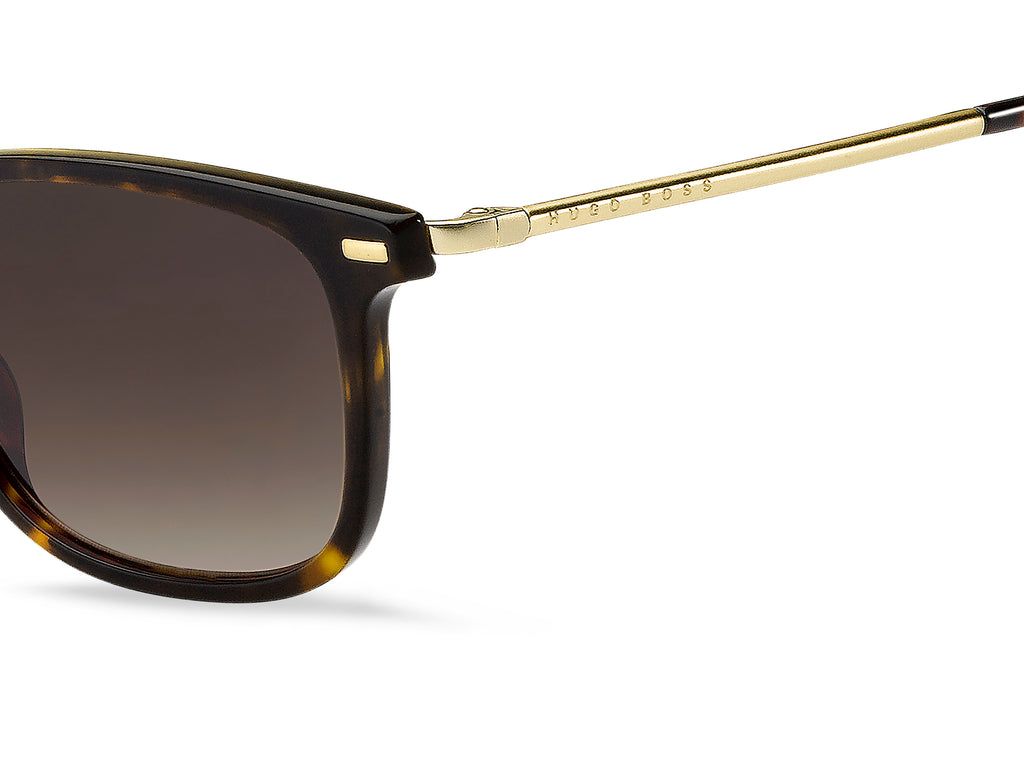 BOSS 0665/N/S Havana Gold/ Brown Shaded 57 / Polyester / Optyl