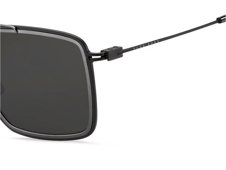 Hugo Boss BOSS 1191/S Matte Black Dark Ruthenium/ Grey 55 / Plastic / Metal