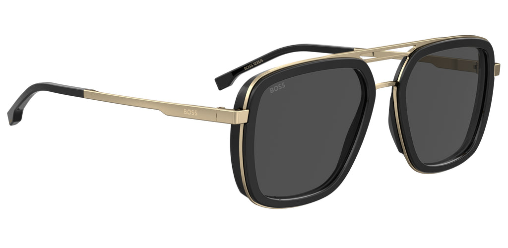 BOSS 1235/S Black/ Grey 55 / Plastic / Metal