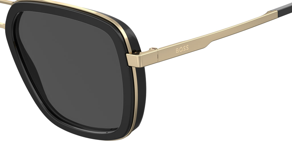 BOSS 1235/S Black/ Grey 55 / Plastic / Metal
