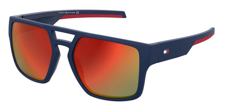 Tommy Hilfiger TH 1805/S Matte Blue/ Red Multilayer