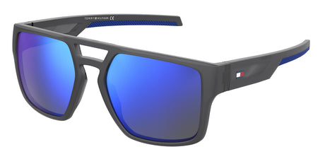 Tommy Hilfiger TH 1805/S Matte Grey/ Blue Multilayer