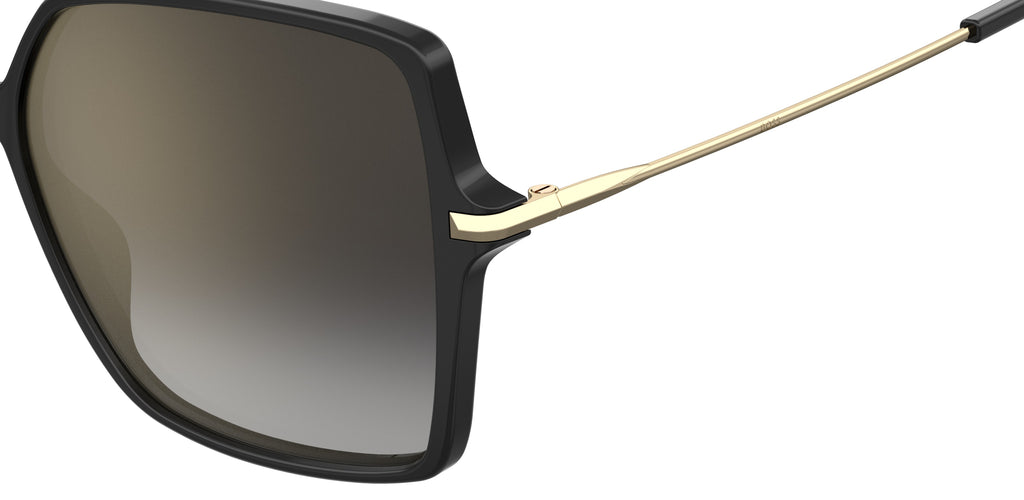 BOSS 1271/S Black/ Grey Shaded Gold Mirror