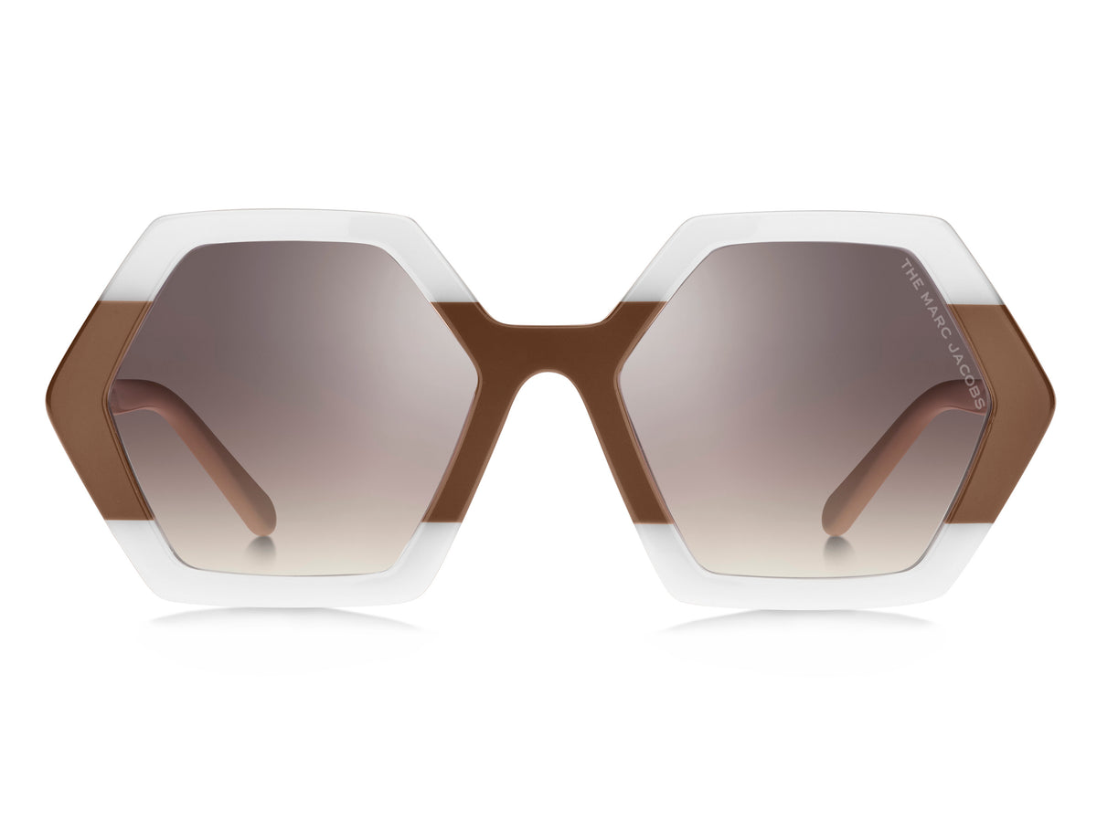 Marc Jacobs MARC 521/S-53-BJS NUDE WHTE NQ BROWN SM SLV
