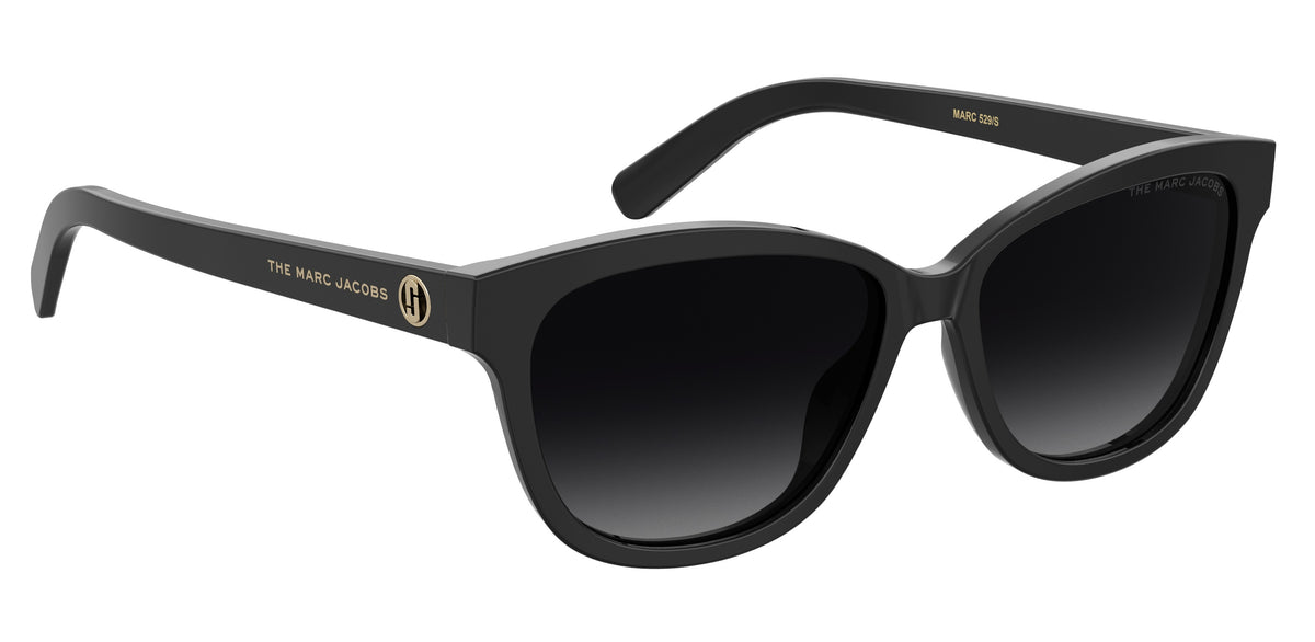 Marc Jacobs MARC 529/S-55-2M2 BLK GOLD WJ GREY SF PZ