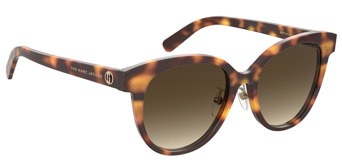Marc Jacobs MARC 551/G/S-54-086 HVN HA BROWN SF