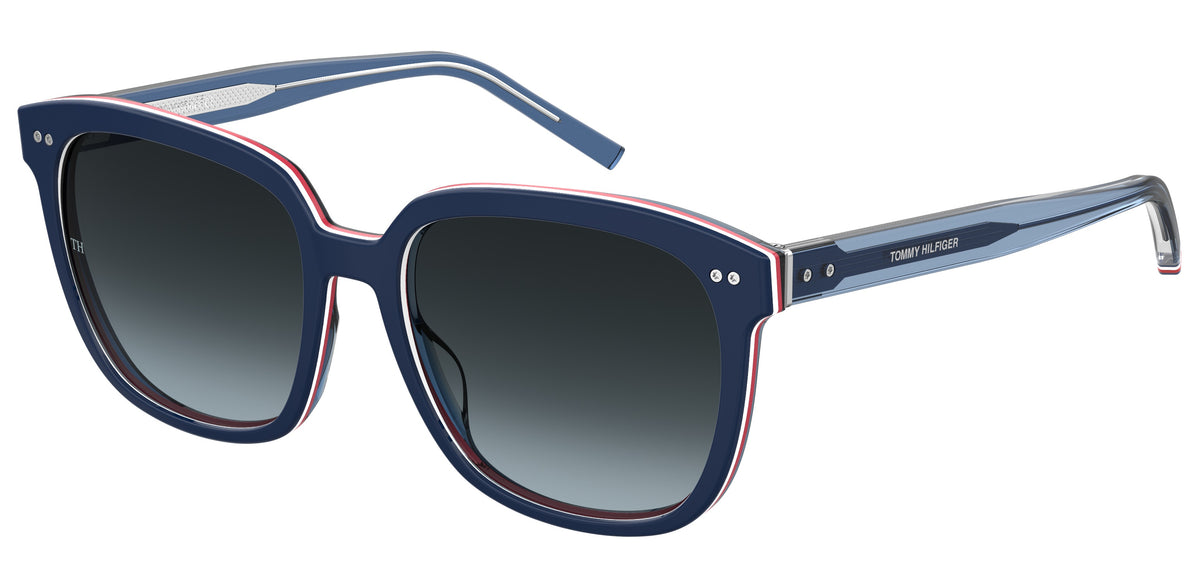 Tommy Hilfiger TH 1849/F/S Blue/ Dark Grey Shaded