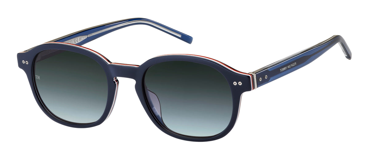 Tommy Hilfiger TH 1850/G/S Blue/ Dark Grey Shaded