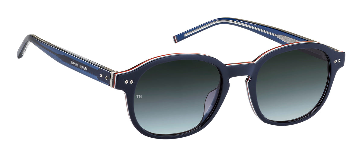Tommy Hilfiger TH 1850/G/S Blue/ Dark Grey Shaded