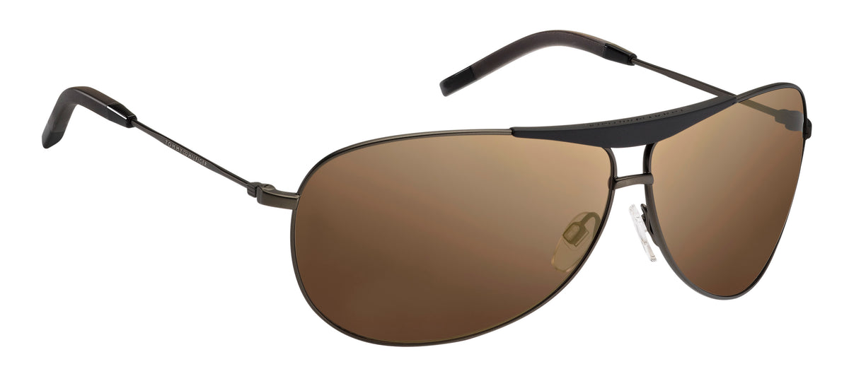 Tommy Hilfiger TH 1796/S Matte Ruthenium Black/ Brown Gold Oleophobic
