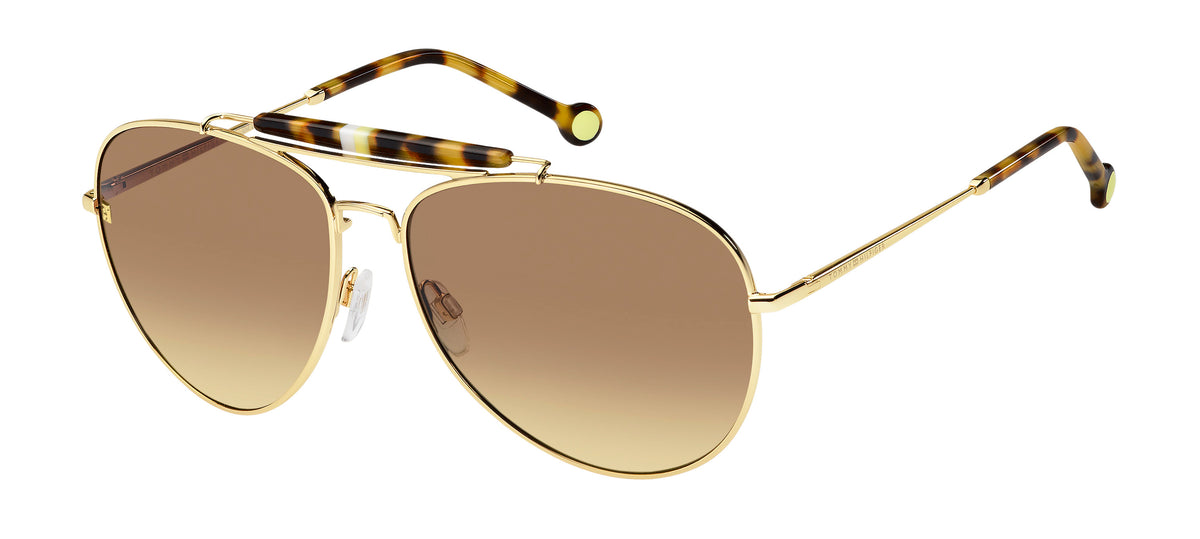 Tommy Hilfiger TH 1808/S Gold/ Brown Ochra