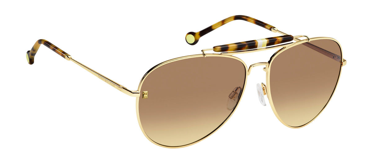Tommy Hilfiger TH 1808/S Gold/ Brown Ochra