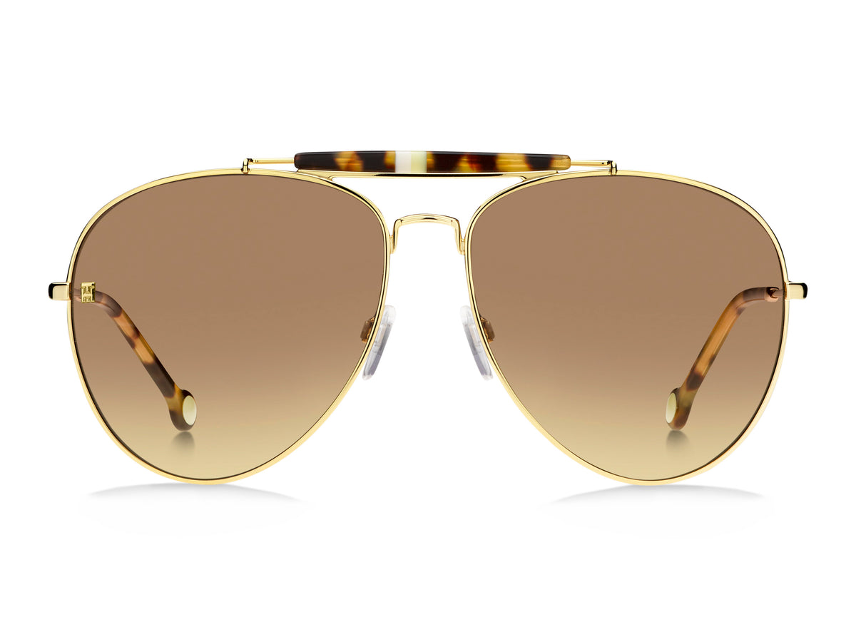 Tommy Hilfiger TH 1808/S Gold/ Brown Ochra
