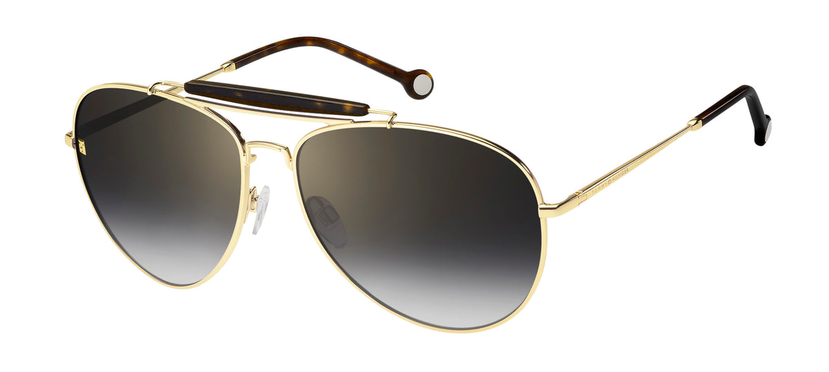 Tommy Hilfiger TH 1808/S Gold/ Grey Shaded Gold Mirror