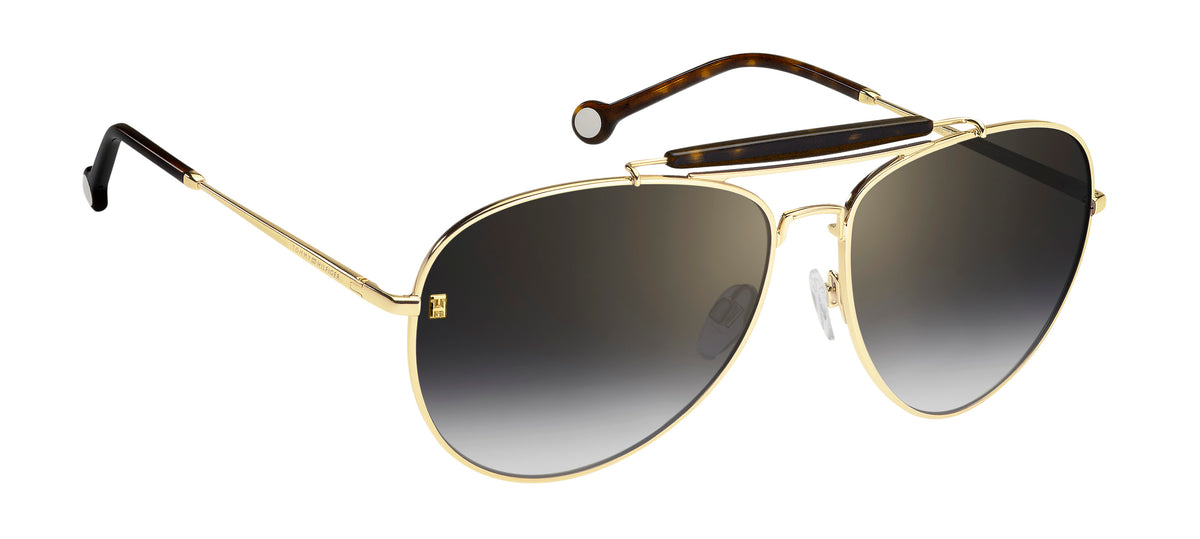 Tommy Hilfiger TH 1808/S Gold/ Grey Shaded Gold Mirror