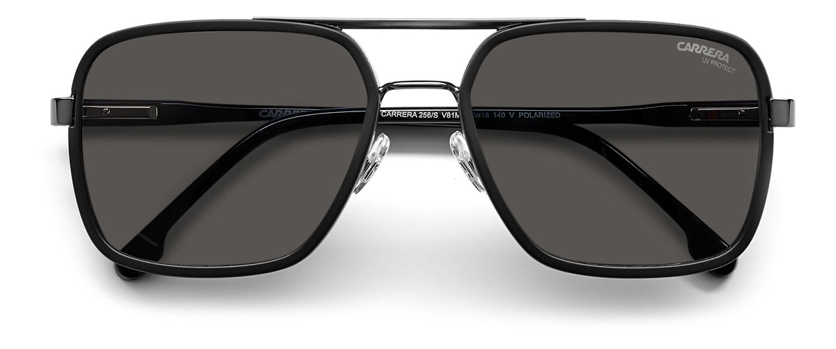 Carrera 256/S-58-V81 DKRUT BLK M9 GREY PZ
