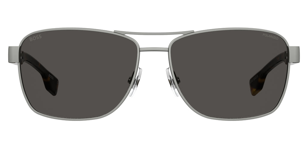 BOSS 1240/S R81 60 70 Matte Ruthenium 
Brown Lenses