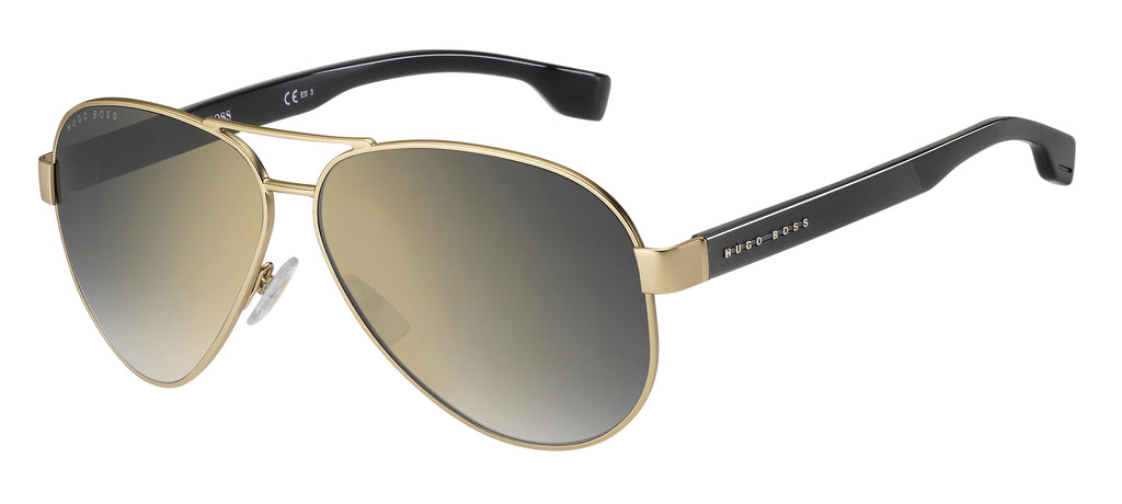 BOSS 1241/S AOZ 63 FQ Matte Gold 
Grey Gradient Gold Mirror Lenses