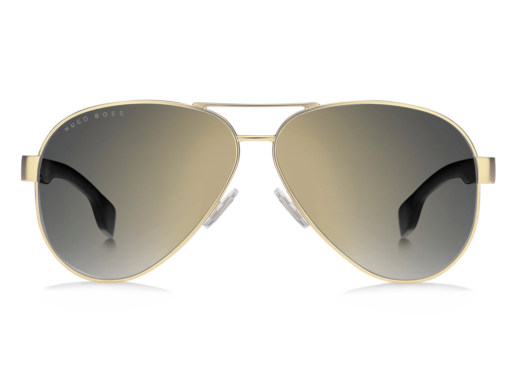 BOSS 1241/S AOZ 63 FQ Matte Gold 
Grey Gradient Gold Mirror Lenses