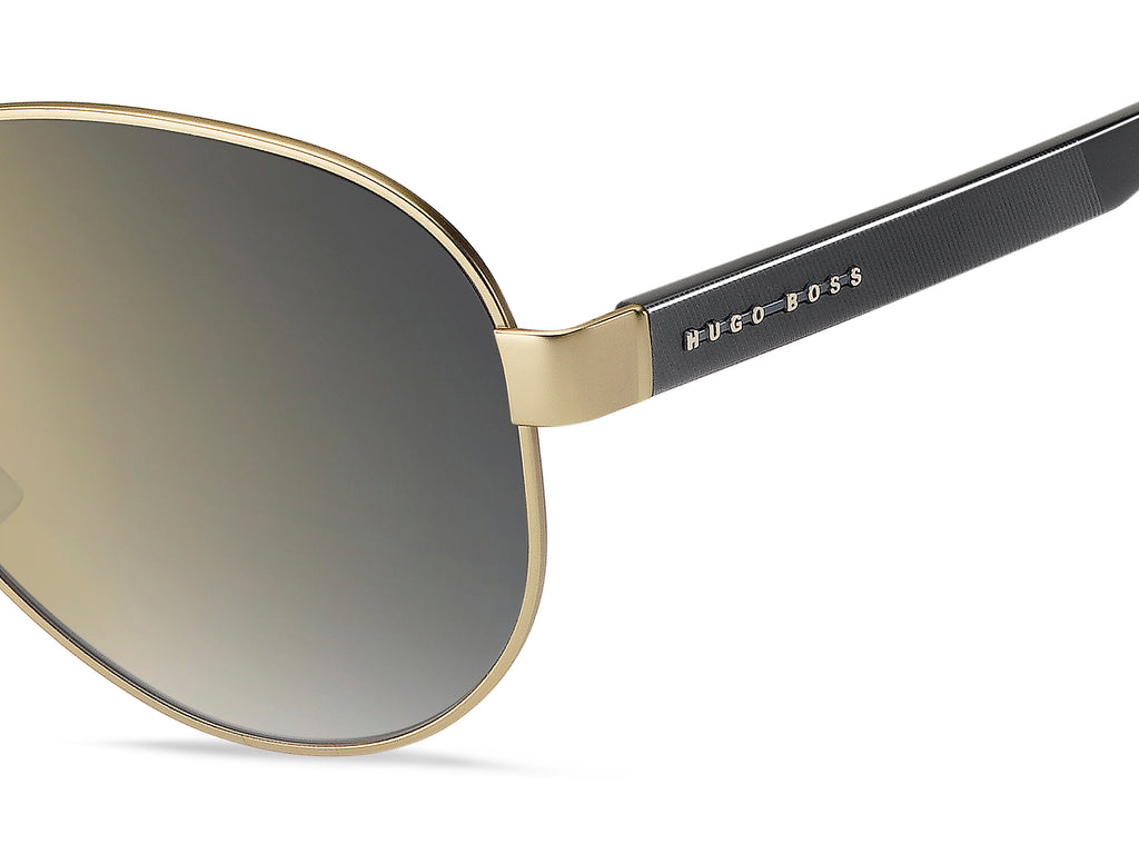 BOSS 1241/S AOZ 63 FQ Matte Gold 
Grey Gradient Gold Mirror Lenses