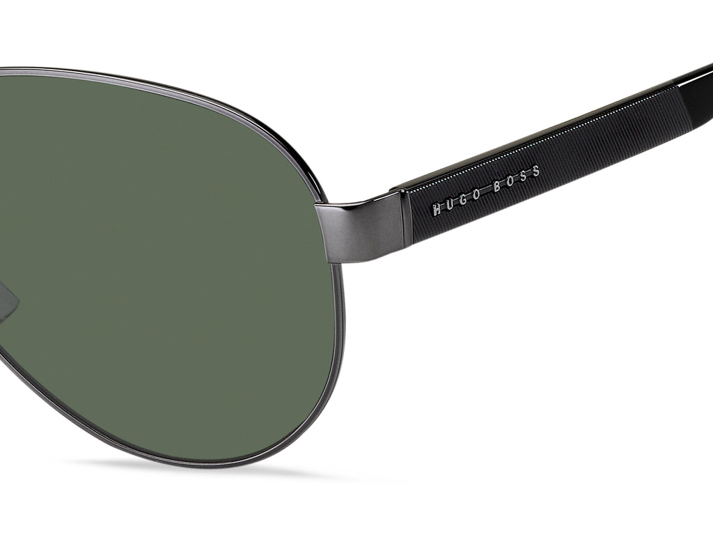 BOSS 1241/S KJ1 63 QT Dark Ruthenium 
Green Lenses