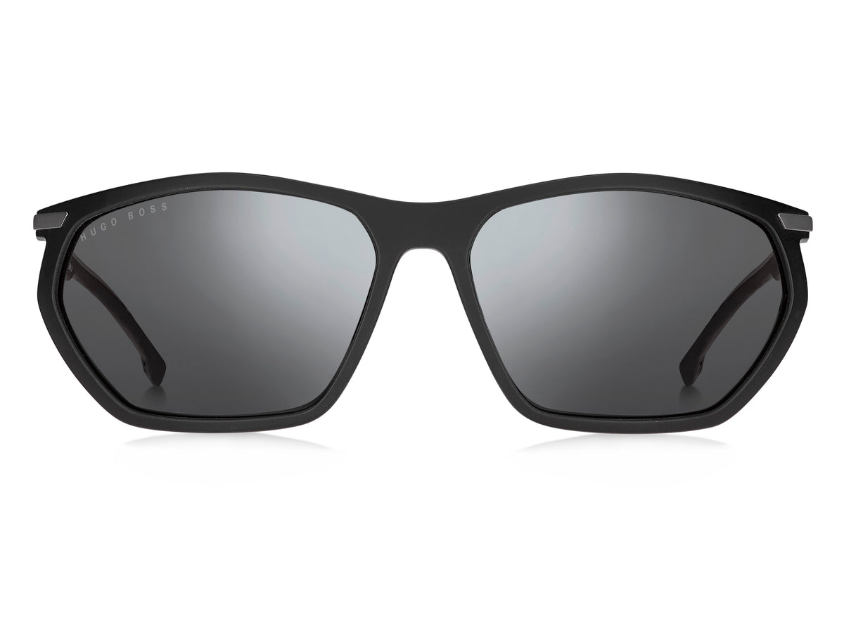 BOSS 1241/S R80 63 WJ Matte Dark Ruthenium 
Grey Gradient Polarised Lenses