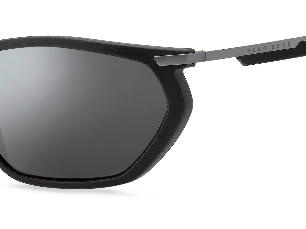 BOSS 1241/S R80 63 WJ Matte Dark Ruthenium 
Grey Gradient Polarised Lenses