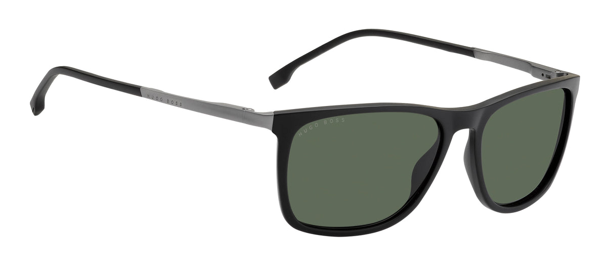 BOSS 1241/S R80 63 WJ Matte Dark Ruthenium 
Grey Gradient Polarised Lenses