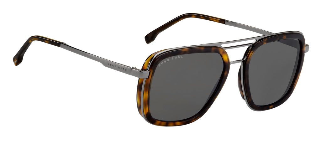 BOSS 1235/S Havana Dark Ruthenium/ Grey