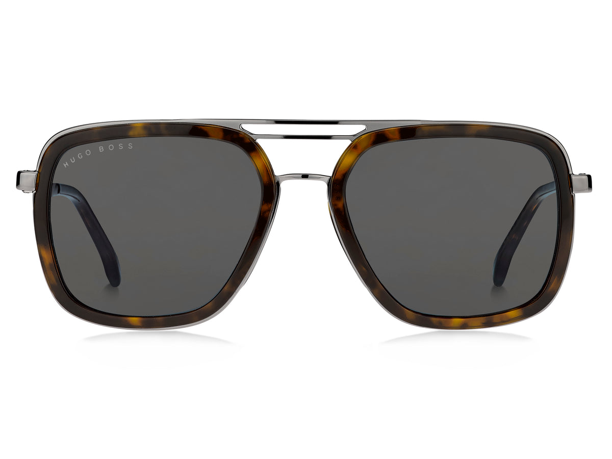 BOSS 1235/S Havana Dark Ruthenium/ Grey