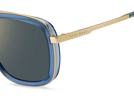 BOSS 1235/S Blue Gold/ Gold Mirror 55 / Polyester / Metal
