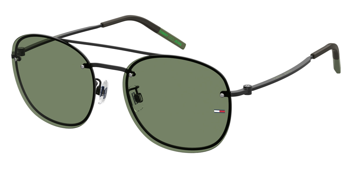 Tommy Hilfiger TJ 0053/F/S Matte Black/ Green