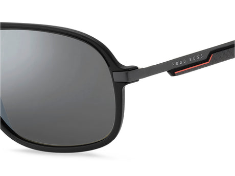 BOSS 1200/N/S Matte Black Ruthenium/ Grey 63 / Plastic / Acetate